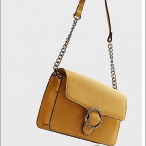Buckle Leather Bag Mango Macedonia